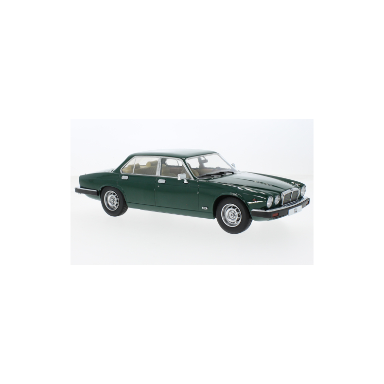 Jaguar XJ Series III, m�rkegr�n, 1979 - 1:18 - Model Car Group
