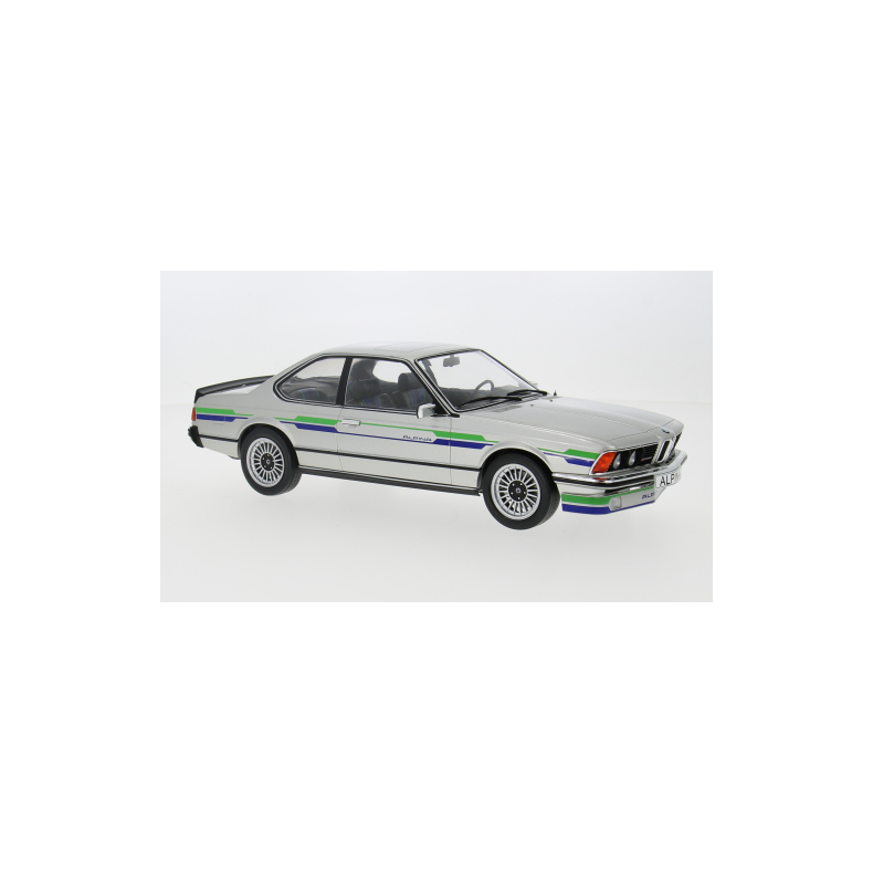 BMW Alpina B7 Turbo (Basis E24), s�lv, 1980 - 1:18 - Model Car Group