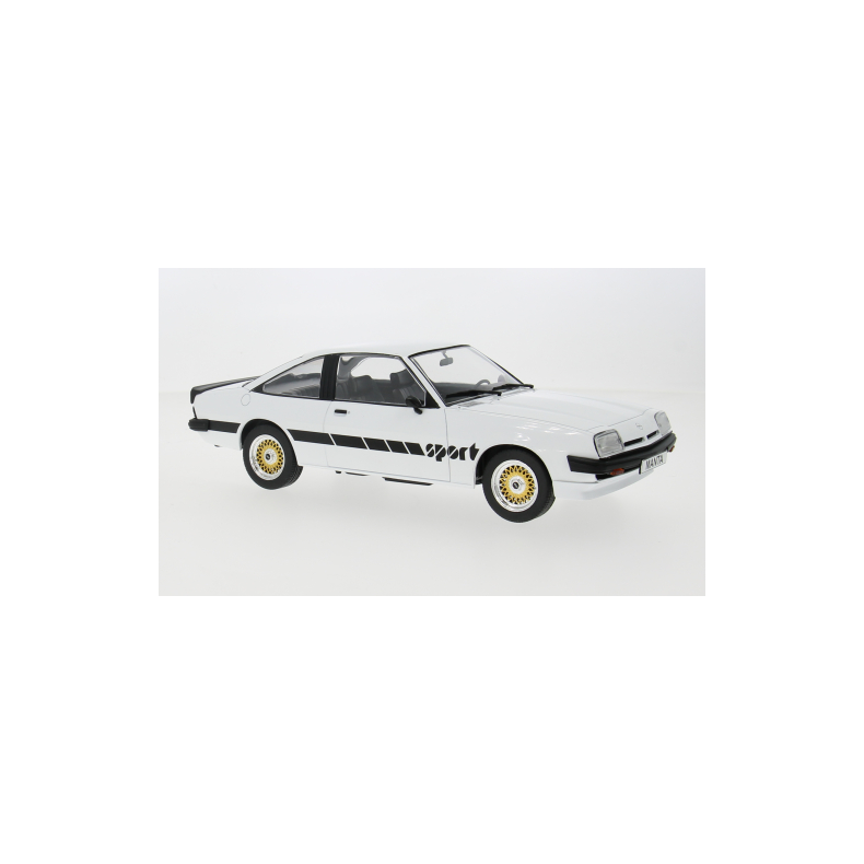 Opel Manta B Sport, hvid, 1980 - 1:18 - Model Car Group