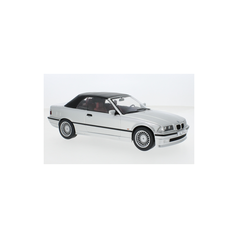 BMW Alpina B3 3.2 Cabriolet, silver, 1996 - 1:18 - Model Car Group