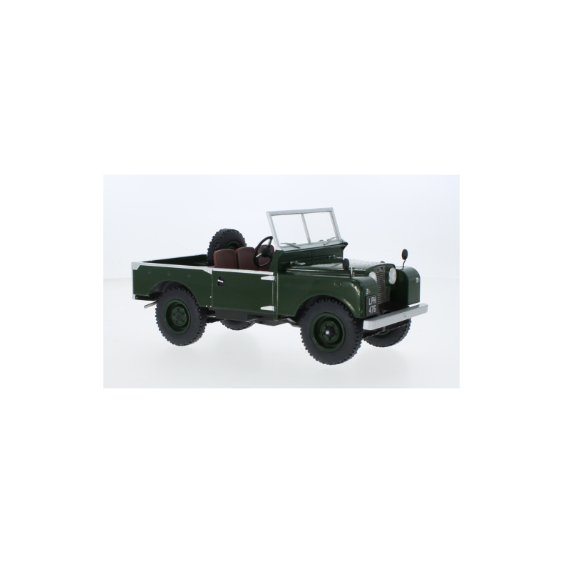 Land Rover Series I (RHD - hjrestyret), mrkegrn, 1957 - 1:18 - Model Car Group