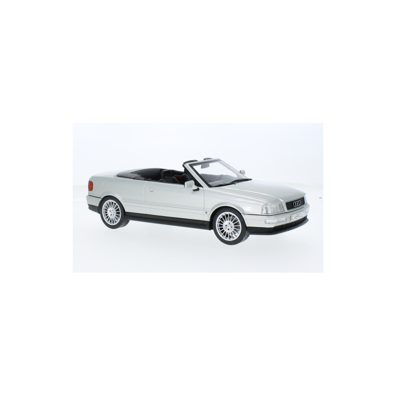 Audi Cabriolet, silver, 1991 - 1:18 - Model Car Group