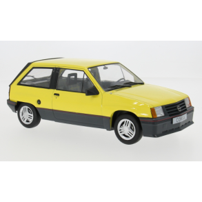 Opel Corsa A SR, gul, 1983 - 1:18 - Model Car Group