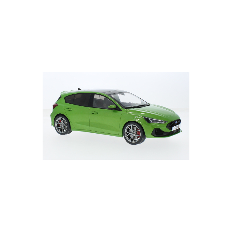 Ford Focus ST, metallic green, 2022 - 1:18 - Model Car Group