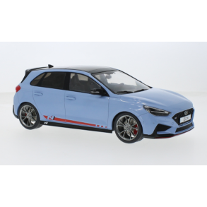Hyundai i30 N, lysebl�, 2021 - 1:18 - Model Car Group