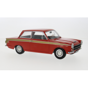 Ford Lotus Cortina MK I, red/gold, 1966 - 1:18 - Model Car Group