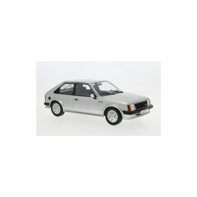 Opel Kadett D GTE, silver, 1983 - 1:18 - Model Car Group