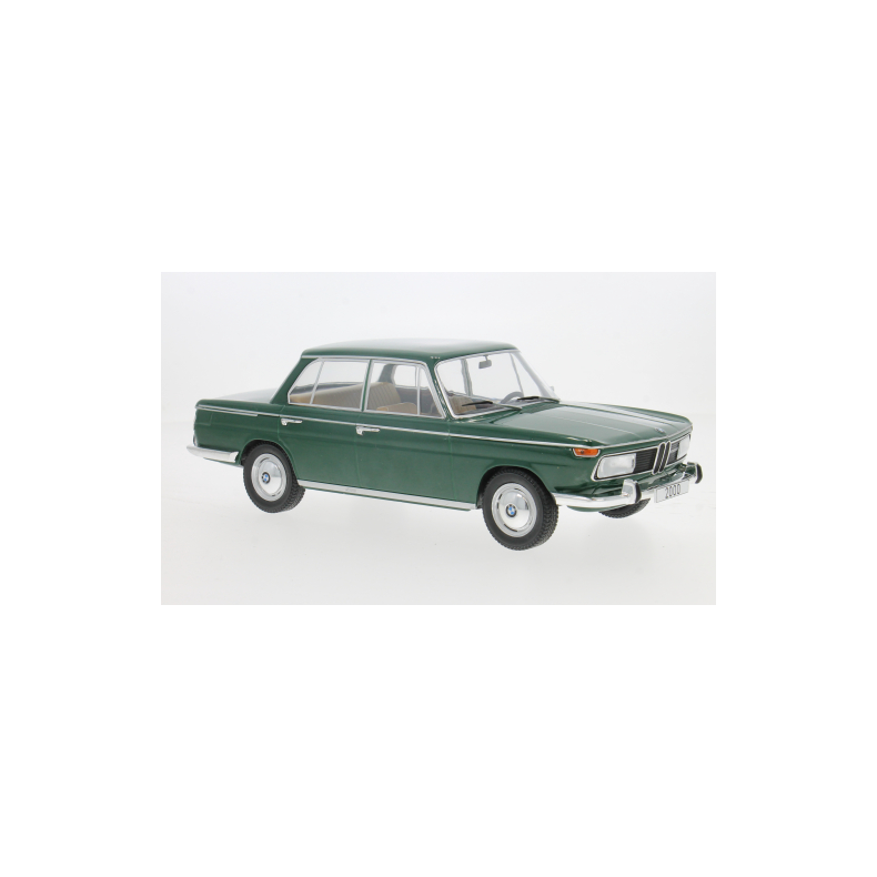 BMW 2000 (Typ 121), m�rkegr�n, 1966 - 1:18 - Model Car Group