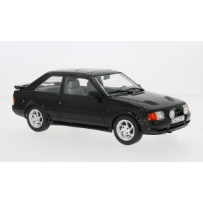 Ford Escort MK IV RS Turbo S2, sort, 1990 - 1:18 - Model Car Group