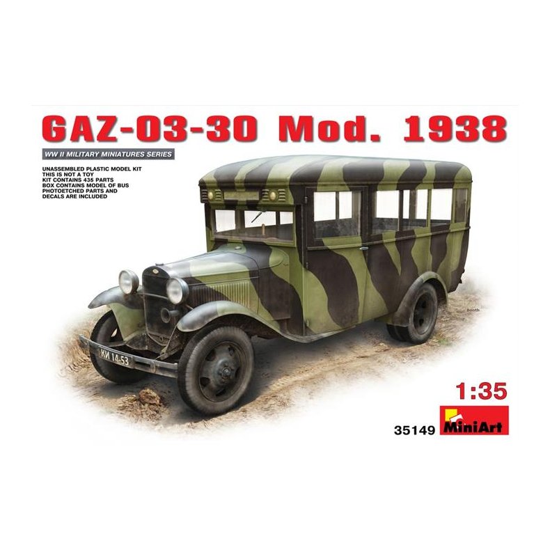 GAZ-03-30 Mod. 1938 - 1:35 - MiniArt