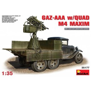GAZ-AAA w/Quad M-4 Maxim - 1:35 - MiniArt