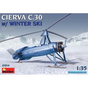 Cierva C.30 with Winter Ski - 1:35 (OBS! 1:35 model) - MiniArt