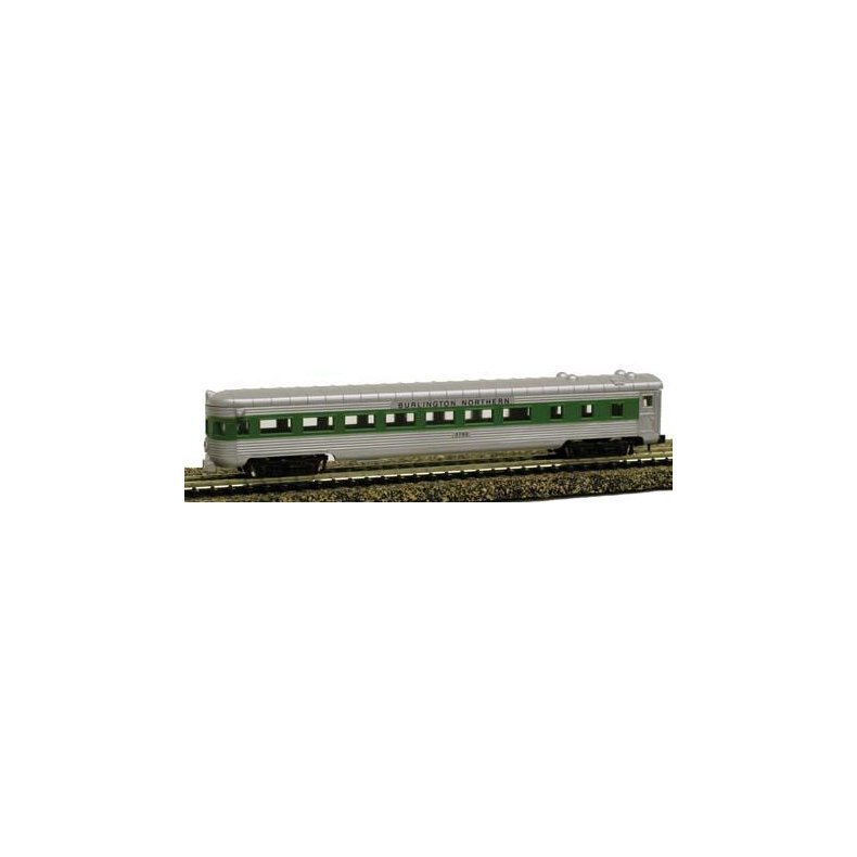 Streamline observation car, Burlington Northern - N - Model Power