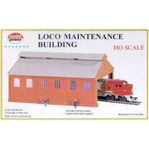 Lokomotivvrksted - H0 - Model Power