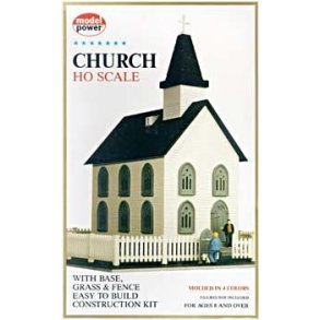 Kirke (uden figurer) - H0 - Model Power