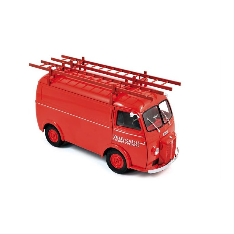 Peugeot D3A Fire Engine (1955) - 1:18 - Norev