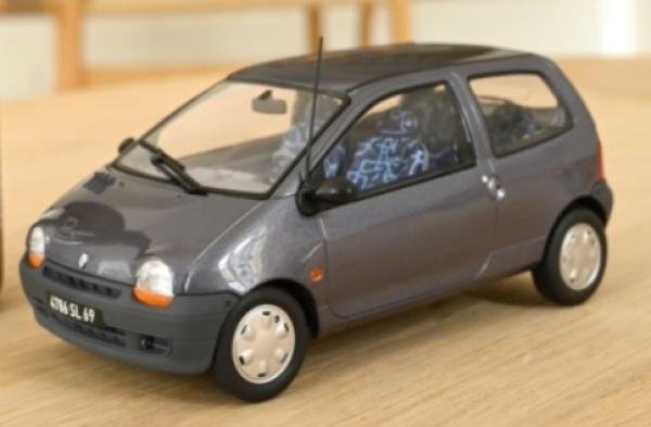 Renault Twingo (1995), meteor grey - 1:18 - Norev - Biler og andre