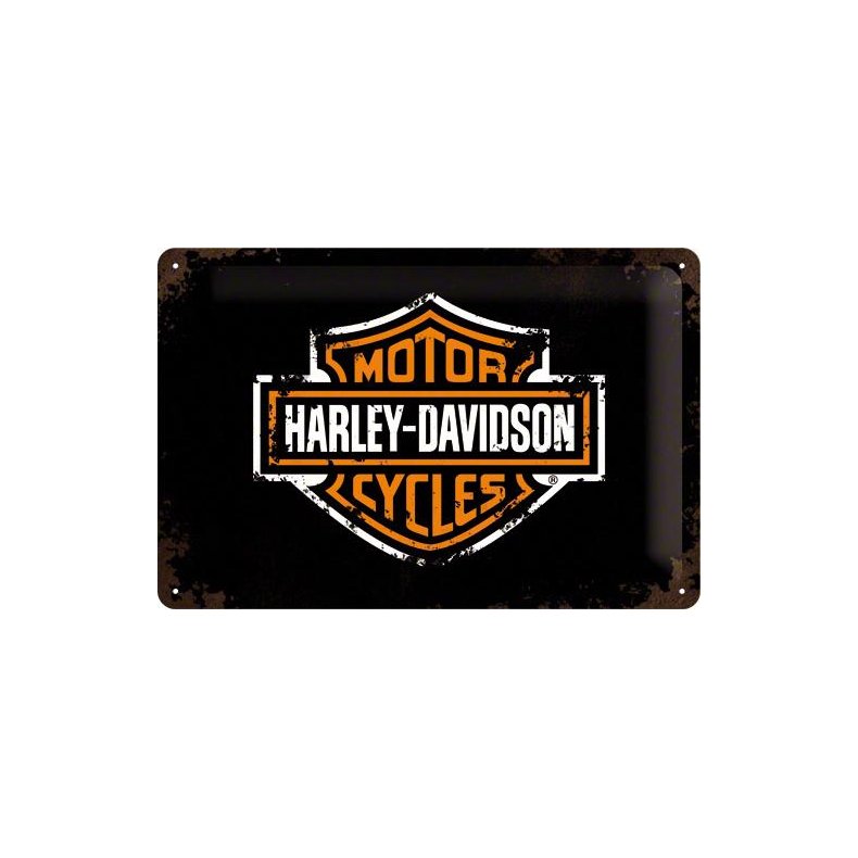 Blikskilt 20x30 cm "Harley-Davidson Paint Logo" - Nostalgic Art