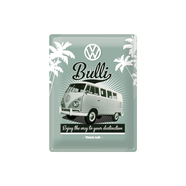 Blikskilt 30x40 cm "VW retro Bulli" - Nostalgic Art