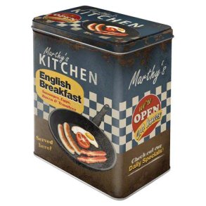 Blikdse 10x14x20 cm, 