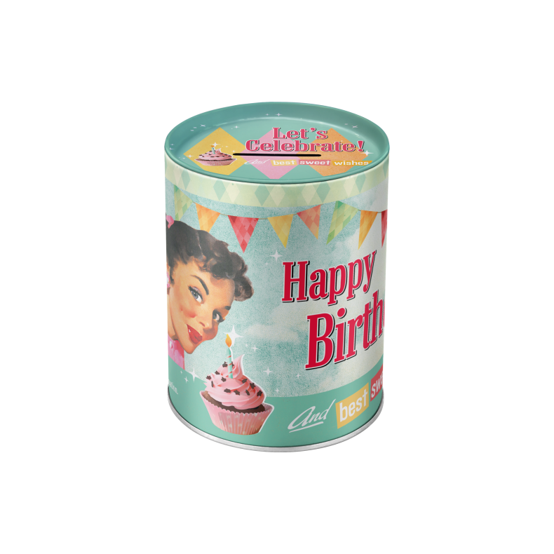 Sparebsse "Happy Birthday" - Nostalgic Art