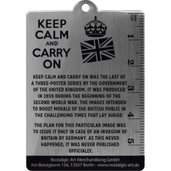 Nglering "Keep Calm and Carry On" - Nostalgic Art