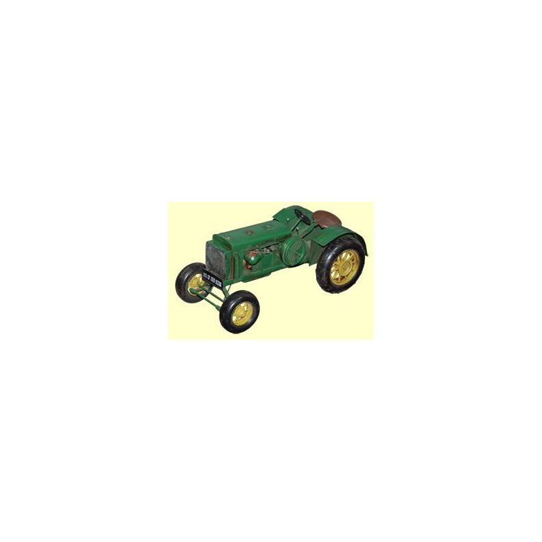 Metalmodel, Green Tractor (John Deere) 37x23x17 cm - Nostalgic Art