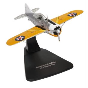 Brewster F2A Buffalo - USS Saratoga 1939 - 1:72 - Oxford Diecast