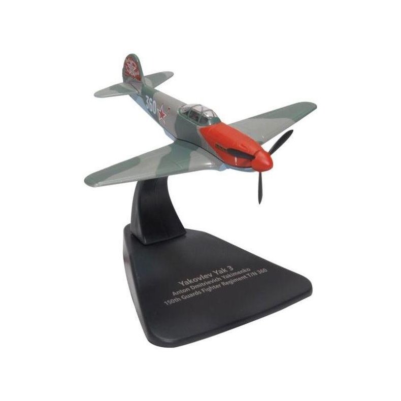 Yakovlev YAK 3 - Anton Dmitrievich, Yakimenko 150th Guards Reg 1945 - 1:72 - Oxford Diecast