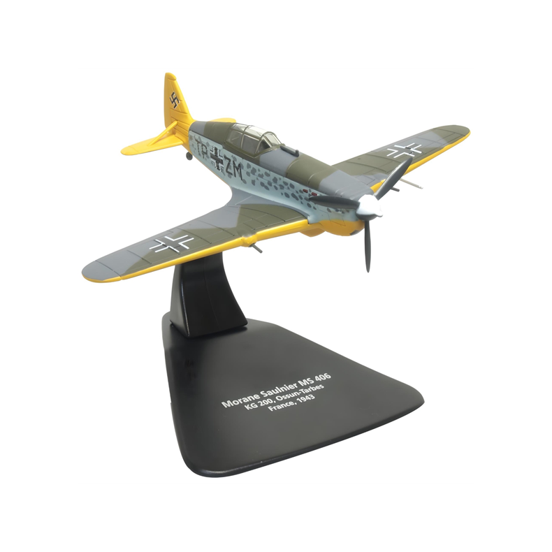 Morane Saulnier 406 KG200 OssunTarbes France 1943 - 1:72 - Oxford Diecast