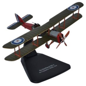 De Havilland DH4 - No.5 Squadron RNAS 1918 - 1:72 - Oxford Diecast