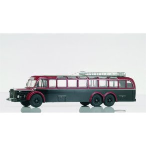 Mercedes-Benz O 10000, sort/rd - Lim 1000 - 1:43 - Premium ClassiXXs
