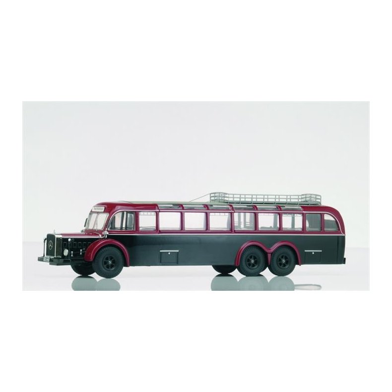 Mercedes-Benz O 10000, sort/rd - Lim 1000 - 1:43 - Premium ClassiXXs