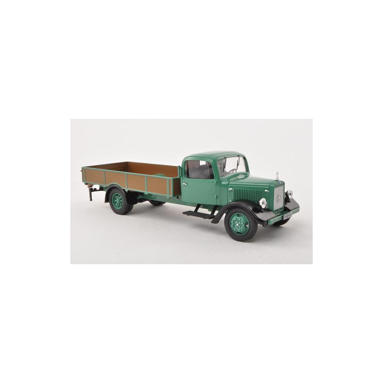 Mercedes-Benz L3000 dropside, green - Lim. 500 - 1:43 - Premium ClassiXXs