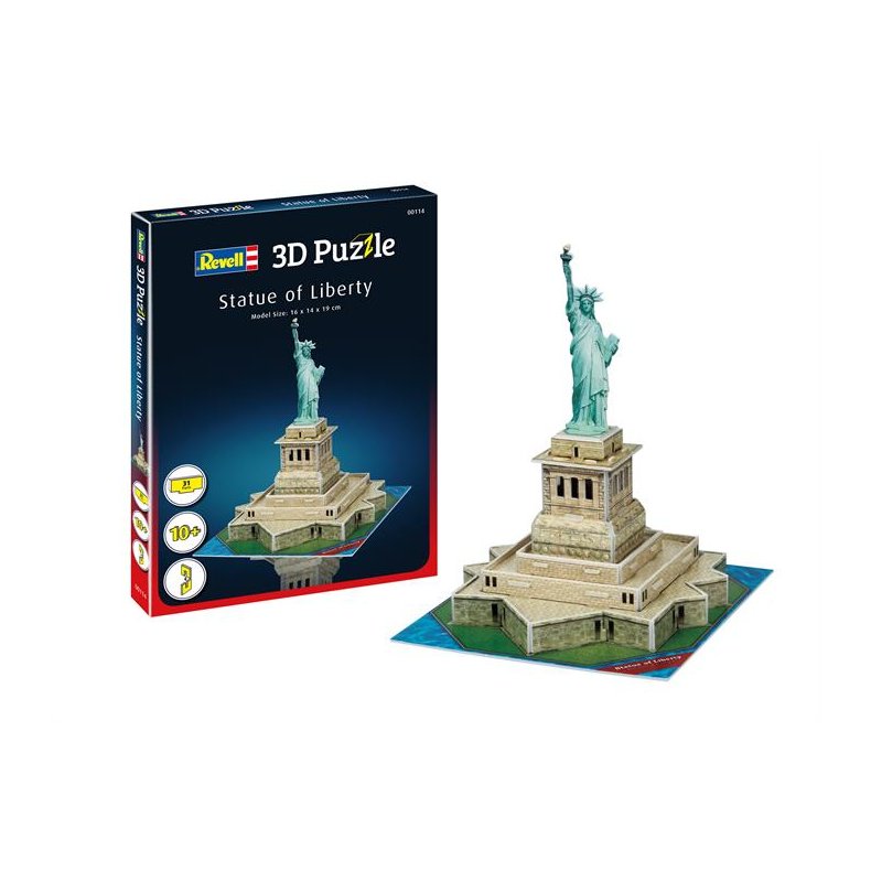 3D puzzle Statue of Liberty - Revell