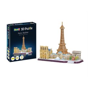 3D puzzle Paris Skyline - Revell