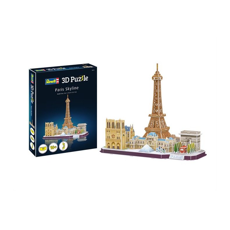 3D puzzle Paris Skyline - Revell