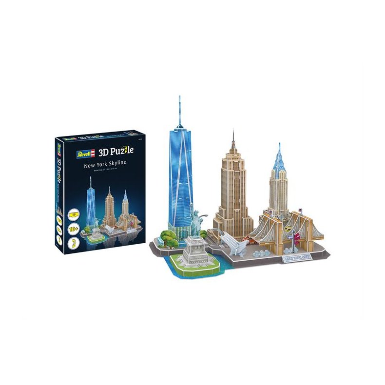 3D puzzle New York Skyline - Revell