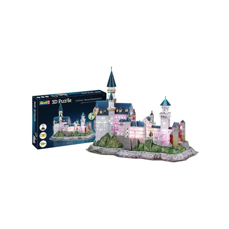 3D puzzle Schloss Neuschwanstein - LED Edition - Revell