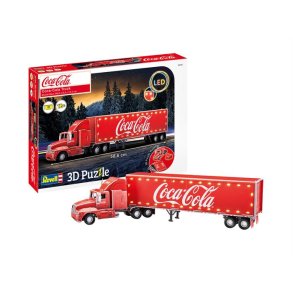 3D puzzle Coca-Cola Truck - LED Edition - Revell