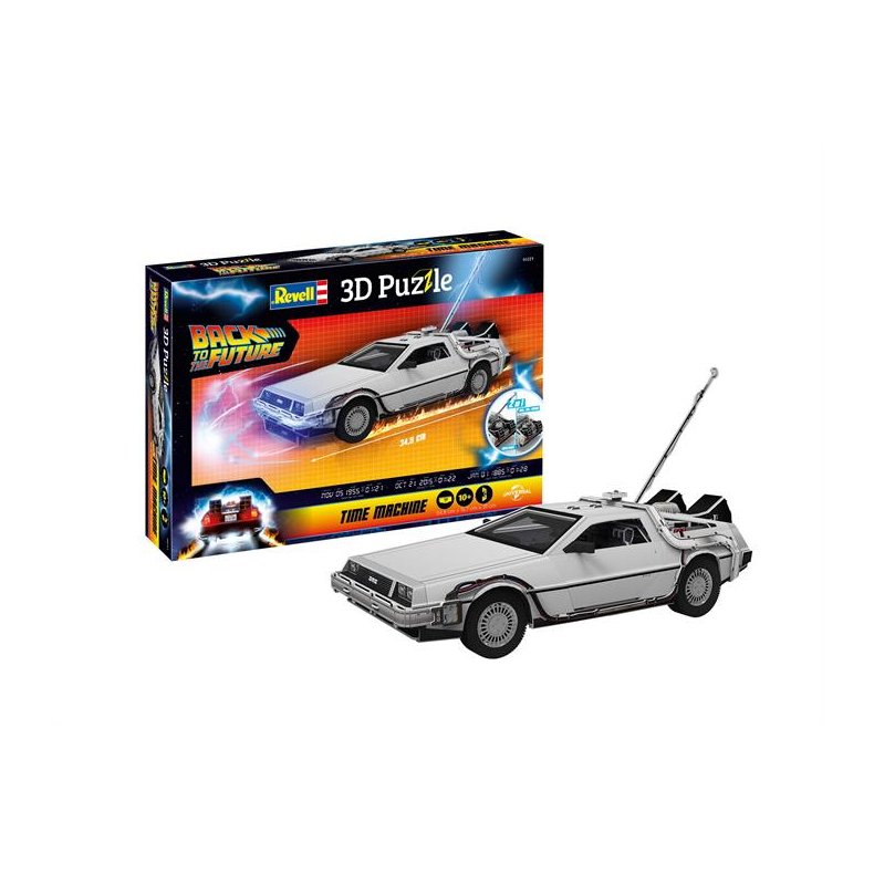 3D puzzle Time Machine - Back to the Future - Revell