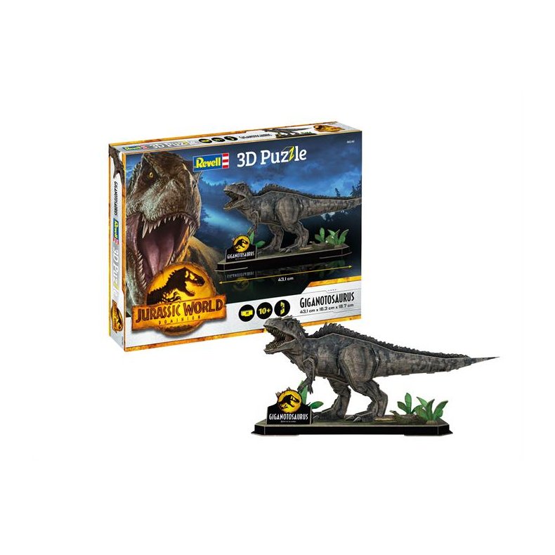 3D puzzle Jurassic World Dominion - Giganotosaurus - Revell