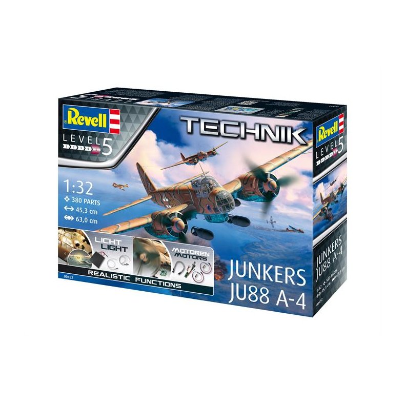 Junkers Ju88 A-4 - Technik - 1:32 - Revell