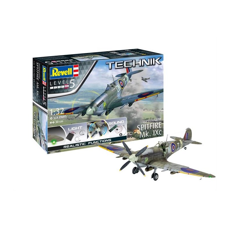 Supermarine Spitfire Mk.IXc - Technik - 1:32 - Revell