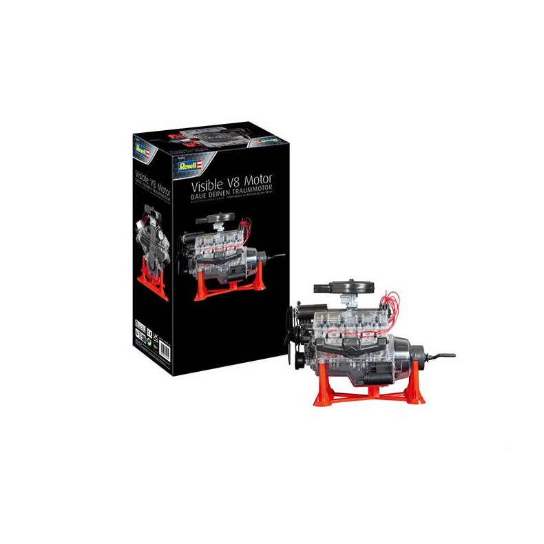 Visible V-8 Engine - 1:4 - Revell