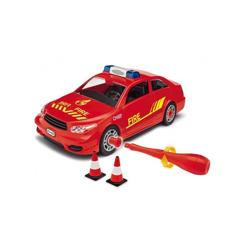 Fire chief car - 1:20 - Junior Kit - Revell