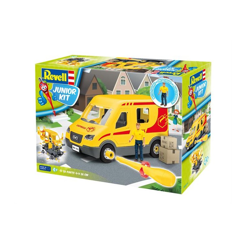 Delivery Truck with figure - 1:20 - Junior Kit - Revell
