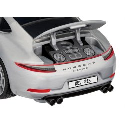 Porsche 911 Police - "Light &amp; Sound" - 1:20 - Junior Kit - Revell