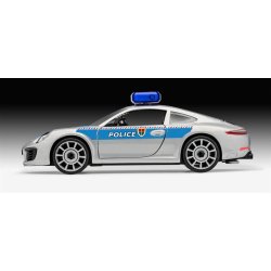 Porsche 911 Police - "Light &amp; Sound" - 1:20 - Junior Kit - Revell