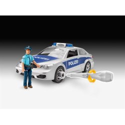 Police Car with figure  - 1:20 - Junior Kit - Revell